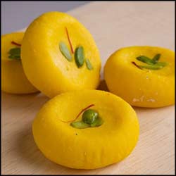 "KESAR PEDA from Dadu - 1Kg - Click here to View more details about this Product